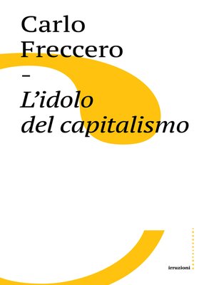 cover image of L'idolo del capitalismo